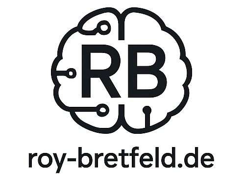 Roy Bretfeld - IT-Administrator Logo mit RB Initialen